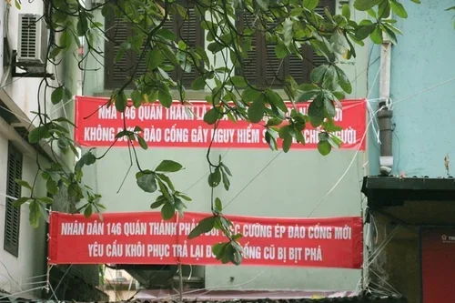 Vụ 146 Quán Thánh: “Cấp sổ đỏ đè cống thoát nước chung là sai phạm có hệ thống”