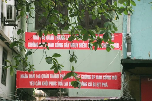 Vụ 146 Quán Thánh: “Cấp sổ đỏ đè cống thoát nước chung là sai phạm có hệ thống”